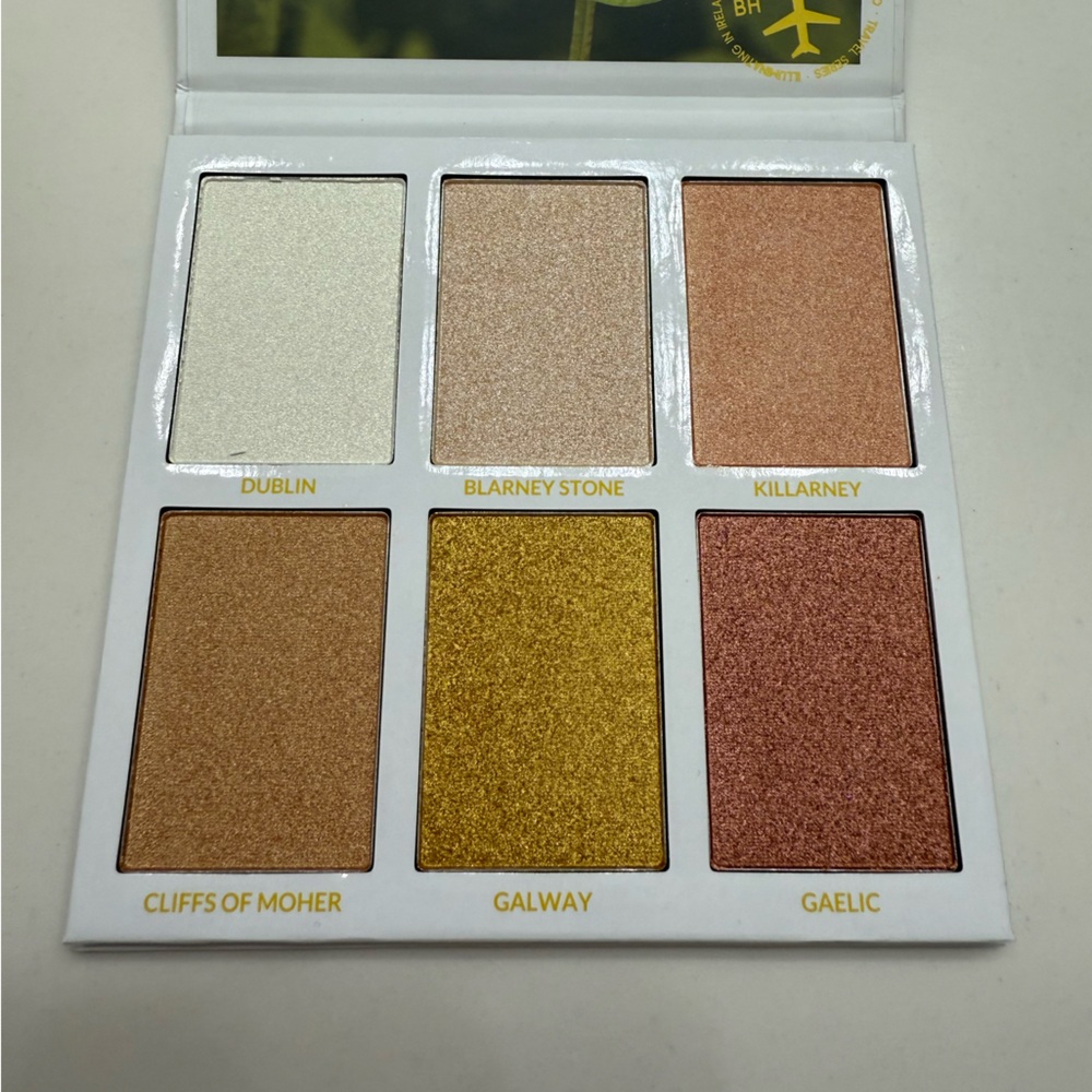 BH cosmetics 6 color highlighter palette